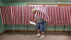 外国人の４２％が米大統領選での「１票」希望　国際世論調査