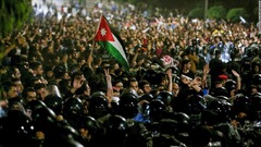 ヨルダンで連日大規模デモ、増税など盛り込んだ緊縮策に反発
