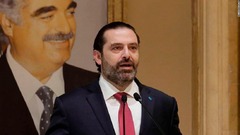 レバノンのハリリ首相が辞意、全国規模の反政府デモ受け
