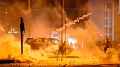 レバノン、路上のデモが暴徒化　４６人病院搬送