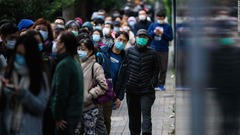 新型肺炎、死者６００人超に　中国湖北省