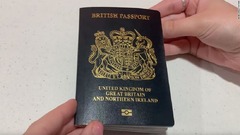 英が新たな旅券を公表、青色の表紙　製造はＥＵ加盟国