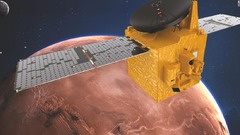 ＵＡＥの火星探査機「ホープ」、火星の周回軌道に到達