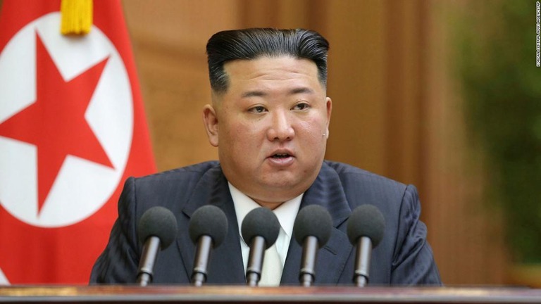 北朝鮮の金正恩（キムジョンウン）総書記/Korean Central News Agency/AP