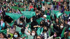 メキシコ最高裁、人工妊娠中絶の権利認める判断
