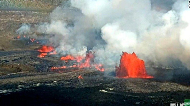 米ハワイ島のキラウェア火山が、ほぼ３カ月ぶりに噴火した/KHNL/USGS