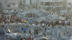 アルジャジーラ、従業員の親族１９人が死亡と発表　難民キャンプ空爆で