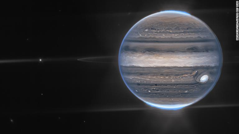 ＮＡＳＡが公開した木星の画像/NASA/ESA/CSA/Jupiter ERS Team